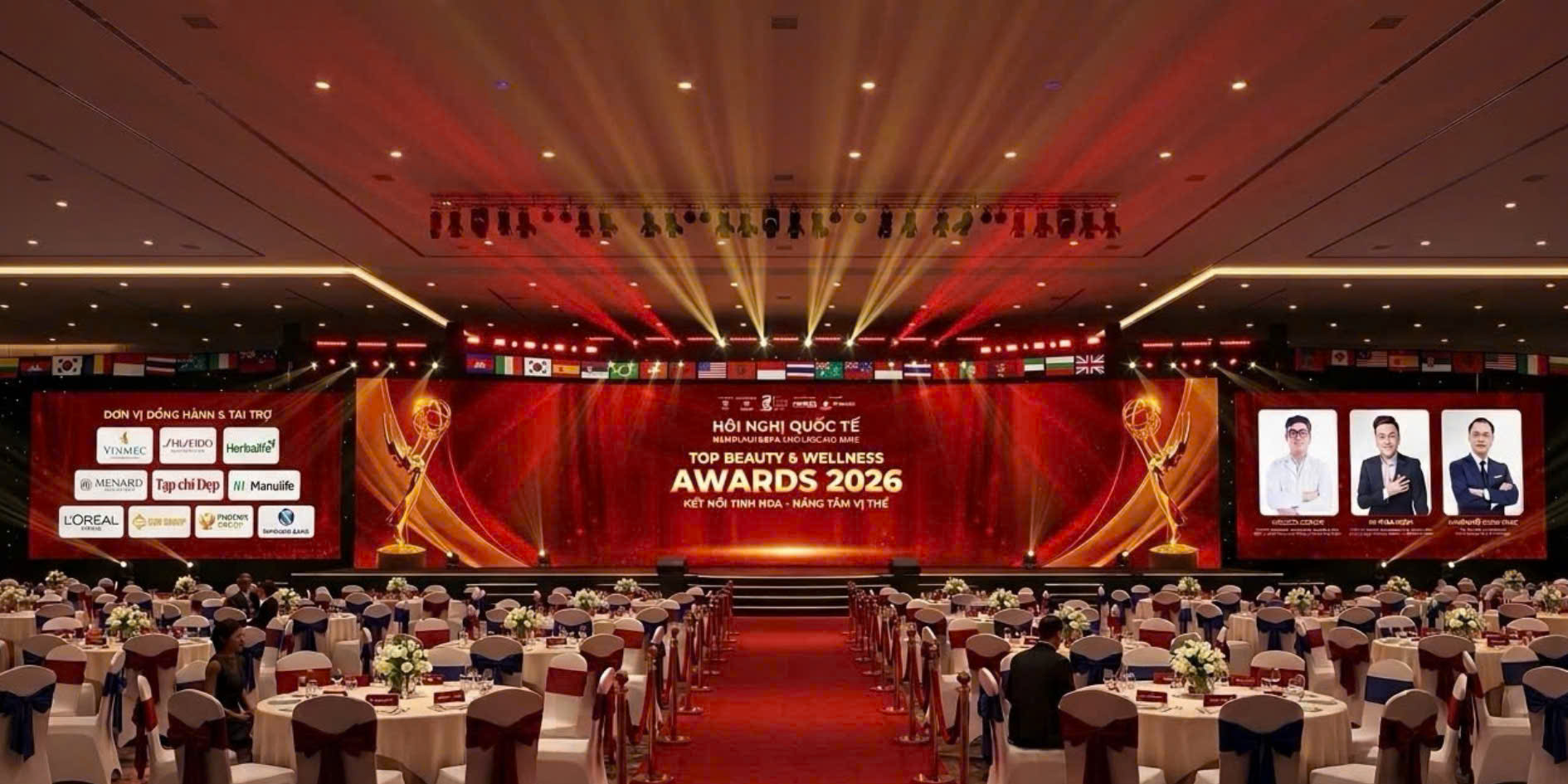 Top Beauty Awards 2026 Gala Hall