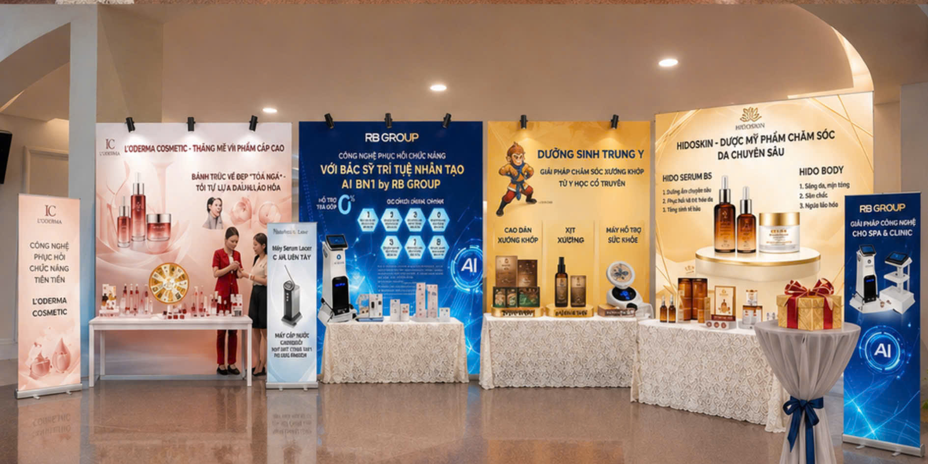 Khu triển lãm Top Beauty Awards 2026