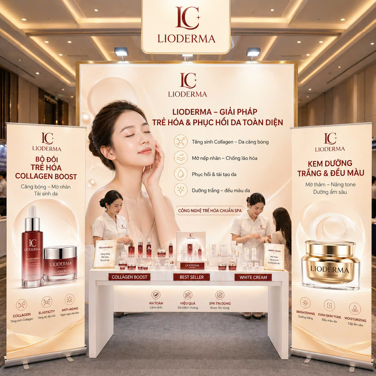 Lioderma - Trẻ hóa & phục hồi da