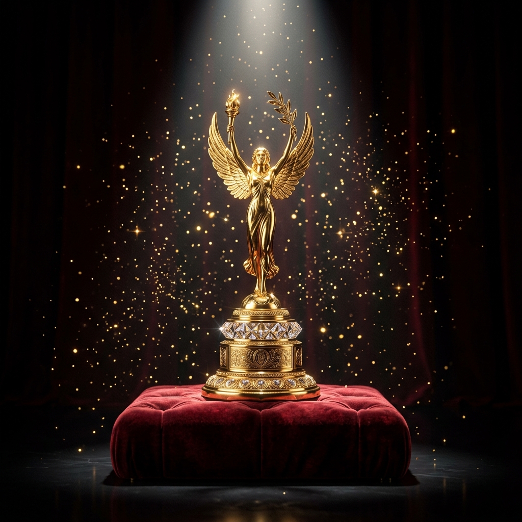 Top Beauty Awards Trophy